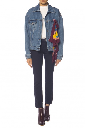 Denim jacket with shawl, zdjęcie 2 Denim jacket with shawl od MSGM